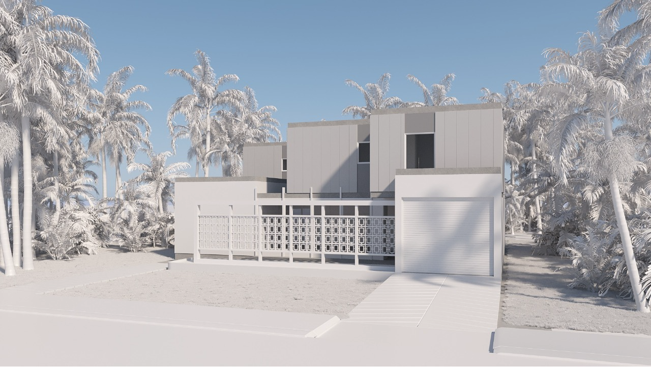 Rendering: facade study