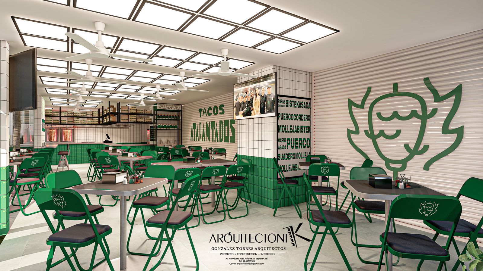 Rendering: Sala de Despecho Brickell restaurant